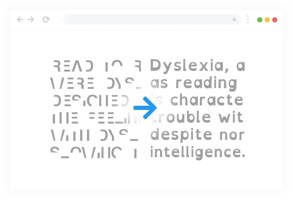 Dyslexia-Friendly for Web Accessibility